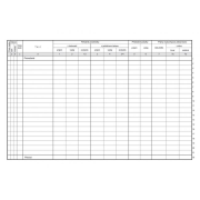 Peňažný denník podnikateľa A4 30 listov