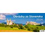 Stolový kalendár Obrázky zo Slovenska 2024