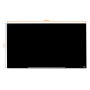 Sklenená tabuľa Nobo Diamond čierna 57”, 1260x710mm