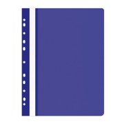 Rýchloviazač PP s eurodierovaním matný modrý