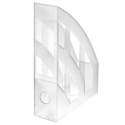 Stojan na časopisy Herlitz transparentný matný