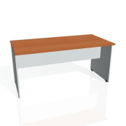 Rokovací stôl Gate, 160x75,5x80 cm, čerešňa/sivá