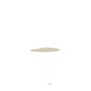 Doplnkový stôl bez nohy BASIC, 60x50x2,2cm, breza
