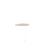 Doplnkový stôl bez nohy BASIC, 60x50x2,2cm, dub Somona