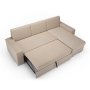 Rozkladacia sedačka Dream, š. 244cm, béžová Bombay 14