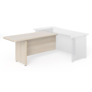 Doplnkový stôl Lenza Wels, 160x76,2x70cm, agát svetlý