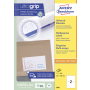 Etikety univerzálne 210x148mm Avery A4 100 hárkov