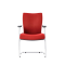 Konferenčná stolička Gala červená D3