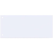 Kartónový rozraďovač Q-CONNECT úzky biely