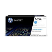 Toner HP 655A Cyan Original LaserJet Toner Cartridge (CF451A)