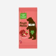 Jahodové ovocné rolky Bear 20g