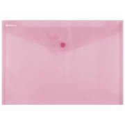 Plastový obal A4 s cvočkom DONAU červený