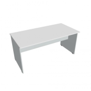 Rokovací stôl Gate, 160x75,5x80 cm, biely/sivá